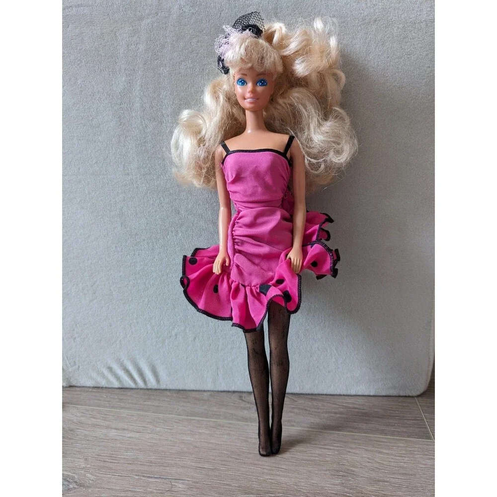 Vintage Barbie PARTY DAZZLE Fashion Mall 3098 Pink Stocking 1991 NO Doll READ